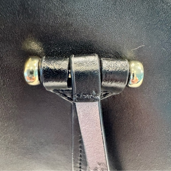 Kate Spade Arbour Hill Small Elodie Tote Purse Black Leather, Gold Accents - Picture 11 of 16